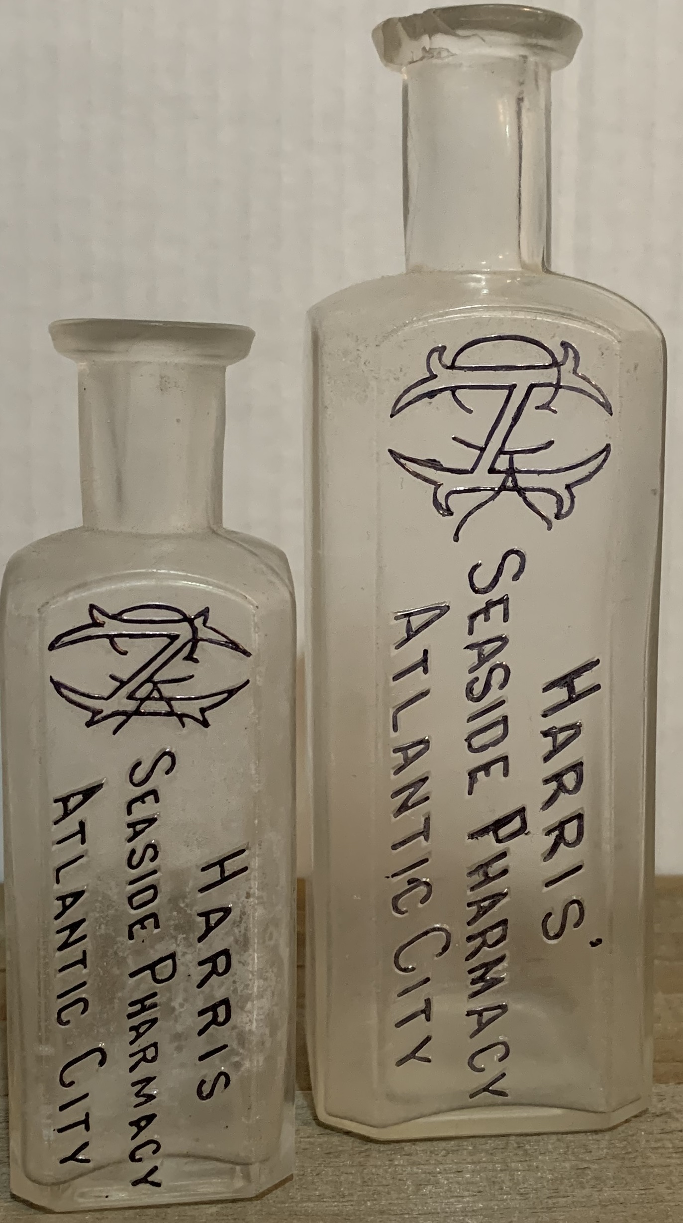 Harris Atlantic City Bottles